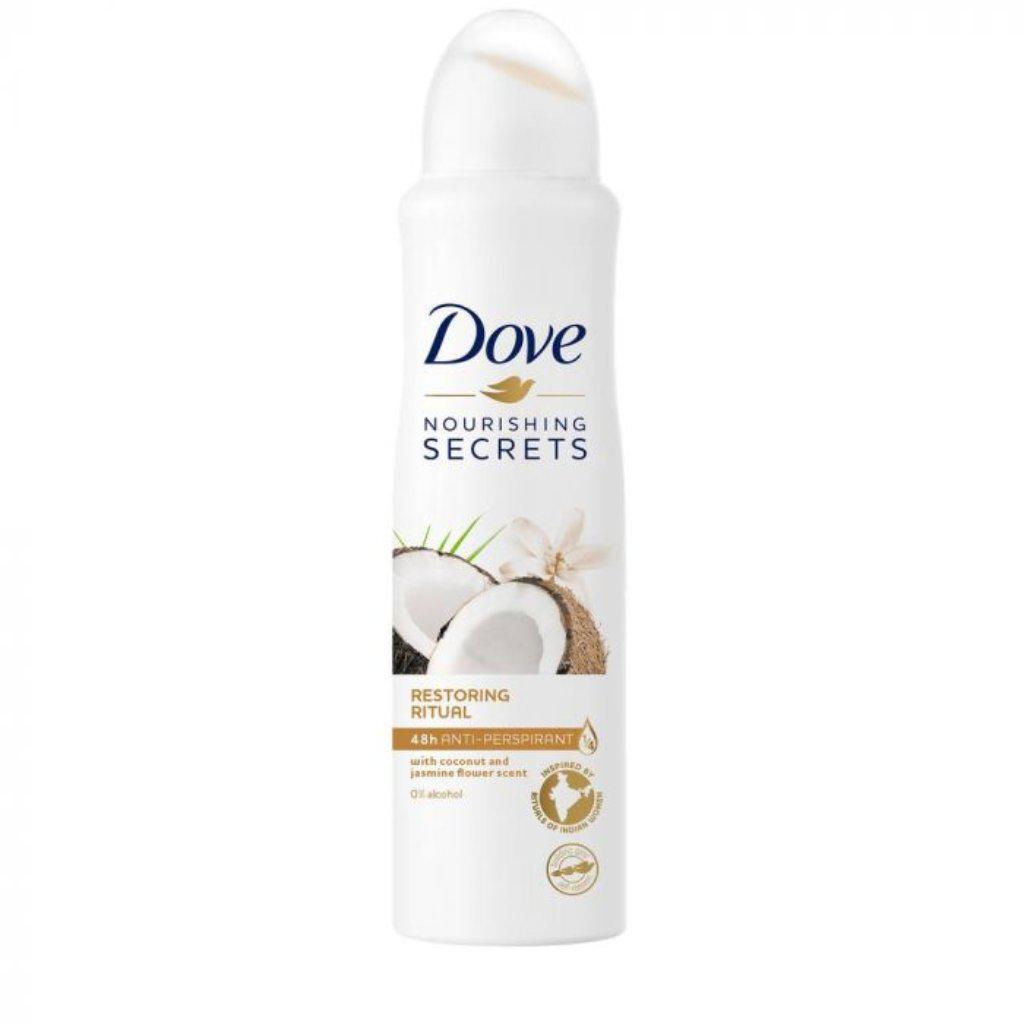 مزيل عرق Dove Nourishing Secrets برائحة جوز الهند والياسمين (150 ML)