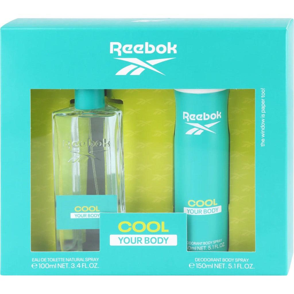 REEBOK COOL YOUR BODY SET (EDT 100ML+DEODORANT 150ML)