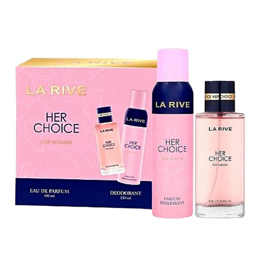 La Rive Her Choice (EDP 100ML+ Gift DEO 150ML)