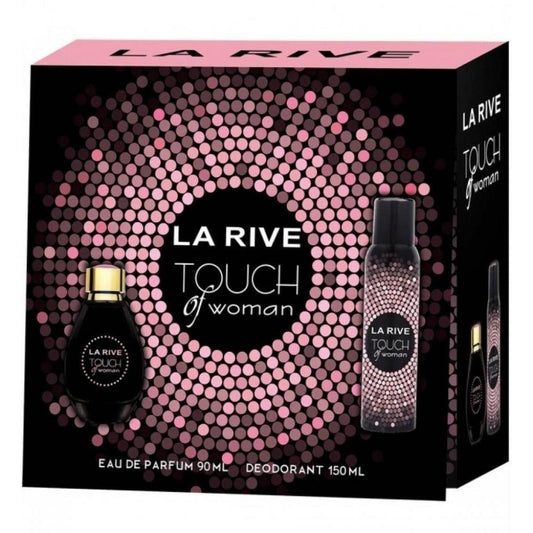 لاريف تاتش أوف وومن (EDP 90ml+ Deodorant 150ml)