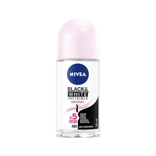 NIVEA Black & White Invisible Deodorant (50 ml)