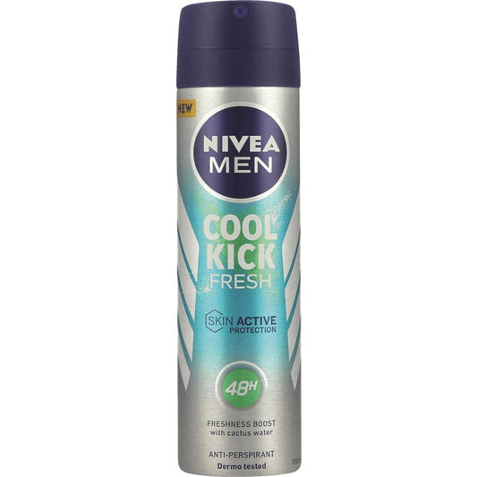 NIVEA cool kick deodorant spray for men (150 ml)
