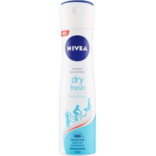 سبراي مزيل لرائحة العرق Nivea DRY FRESH (150 مل)