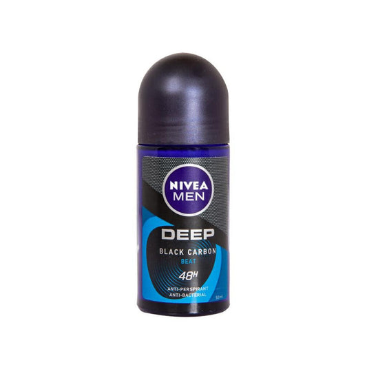 Nivea Men Deep Black Carbon Deodorant (50 ml)