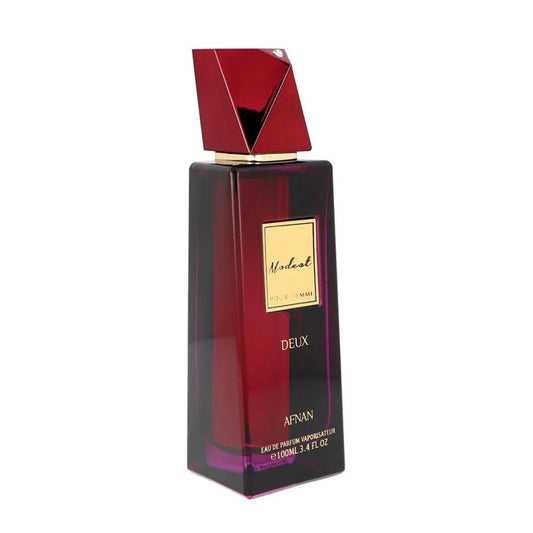 Tester Afnan Modest Deux Pour Femme Purple EDP (100ml)